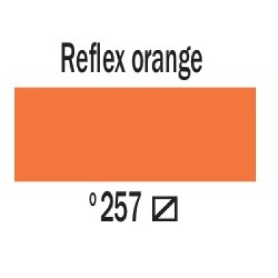 Дзеркальний помаранчевий (257), 20 мл., акрилова фарба, Amsterdam Royal Talens