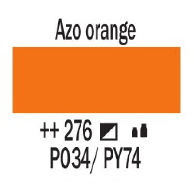 AZO Помаранчевий (276), 20 мл., акрилова фарба, Amsterdam Royal Talens