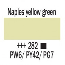 Неополитанский желто-зеленый (282), 20 мл., AMSTERDAM, акриловая краска