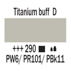 Титановый буфф темный (290), 20 мл., AMSTERDAM, акриловая краска