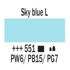 Небесно-блакитний (551), 120 мл, акрилова фарба Amsterdam Royal Talens