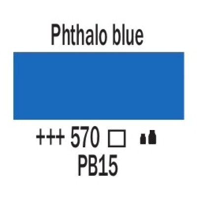 Синій ФЦ (570), 20 мл., акрилова фарба, Amsterdam Royal Talens