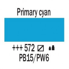 Первичный циановый (572), 20 мл., AMSTERDAM, акриловая краска