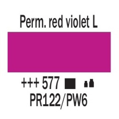 Перм. червоно-фіолетовий світлий (577), 20 мл., акрилова фарба, Amsterdam Royal Talens