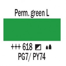 Перм. зелений світлий (618), 120 мл, акрилова фарба Amsterdam Royal Talens