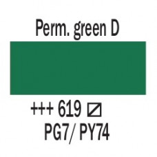 Перм. зеленый темный (619), 20 мл., AMSTERDAM, акриловая краска