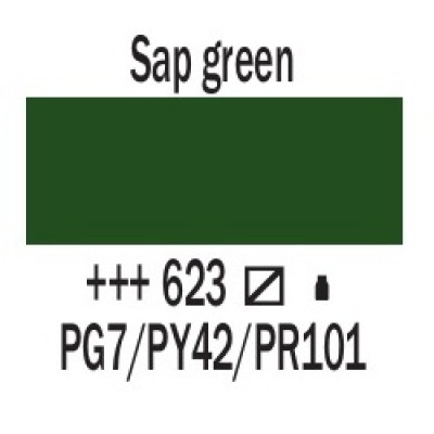 Соковитий зелений (623), 20 мл., акрилова фарба, Amsterdam Royal Talens