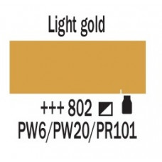Золотий світлий (802), 120 мл, акрилова фарба Amsterdam Royal Talens