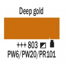 Золотой темный (803), 20 мл., AMSTERDAM, акриловая краска