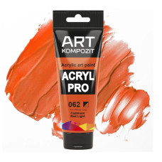 Кадмий оранжевый акриловая краска, 75 мл., 062 Acryl PRO ART Kompozit