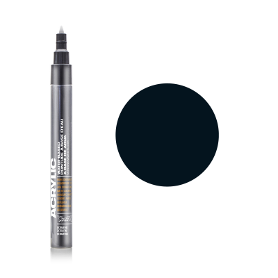 Акриловий маркер Чорний, Montana ACRYLIC Marker 0,7 mm