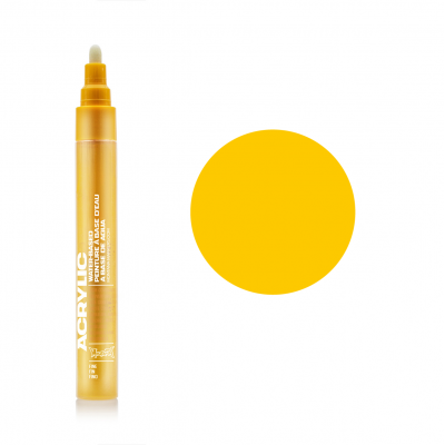 Акриловий маркер Жовтий, Montana ACRYLIC Marker 2 mm