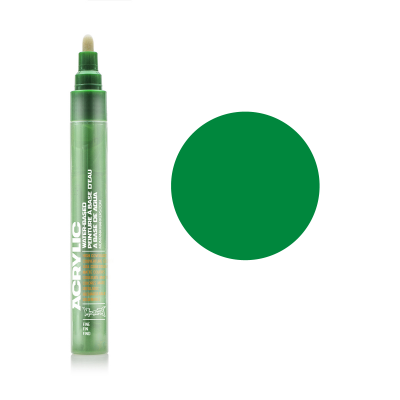 Акриловий маркер Зелений, Montana ACRYLIC Marker 2 mm