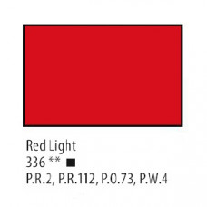 Красная светлая акриловая краска, 75 мл, Сонет
