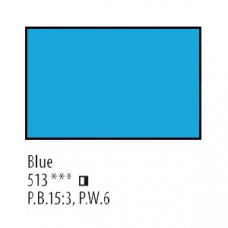 Блакитна акрилова фарба, 75 мл, Сонет