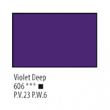 Фиолетовая темная акриловая краска, 75 мл, Сонет