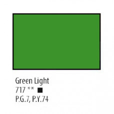 Зелена світла акрилова фарба, 75 мл, Сонет