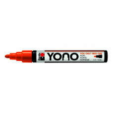 Помаранчевий неоновий акриловий маркер, 1,5-3 мм., Marabu YONO