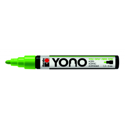 Акриловий маркер Зелений Н, YONO 1.5-3 мм