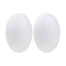 Набір пінопластових яєць, 22 см., 2 шт..