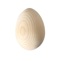 Яєце дерев'яне, висота 65 мм.