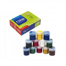 Набір гуашевих фарб, 9 кольорів по 20 мл., ROSA Studio 221544