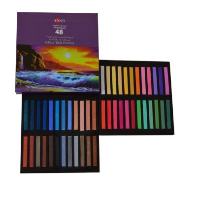 Пастель суха у наборі 48 кольорів Санти 353277