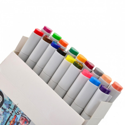 Набір маркерів, 18 кольорів, SANTI sketch