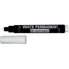 Білий перманентний маркер, 2,5 мм., Permanent White 8586/11 CENTROPEN