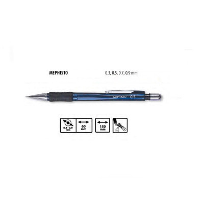 Механічний олівець, 0.7 мм., цанговий, Mephisto Koh-i-Noor 5054