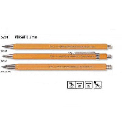 Механічний олівець, 2 мм., цанговий Versatil Koh-i-Noor 5201