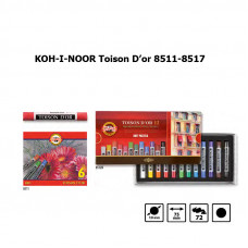 Набір сухої пастелі, 6 кольорів, м'яка, KOH-I-NOOR Toison D’or 8511