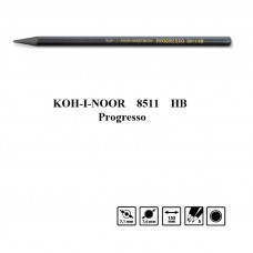 Олівець графітний, HB, бездеревний лаковий корпус, Progresso Koh-i-Noor 8911