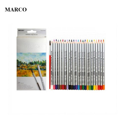 Набір акварельних олівців, 24 шт., Marco Raffine 7120-24CB