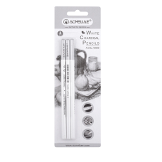 Набір білих вугільних олівців для графіки та рисунку, 3 шт., 43000 Acmeliae Набір білих вугільних олівців для графіки та рисунку, 3 шт., 43000 Acmeliae