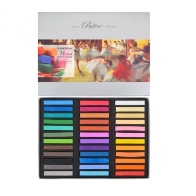 Суха Художня пастель Marco, 36 кольорів в наборі