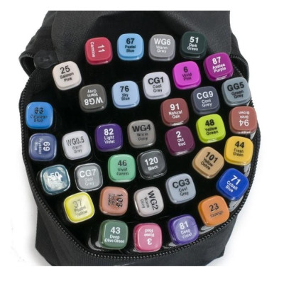 36 скетч маркеров Touch cool в наборе SM-36