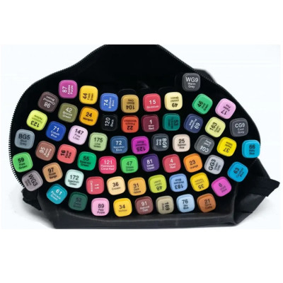 60 скетч маркеров Touch cool в наборе SM-60