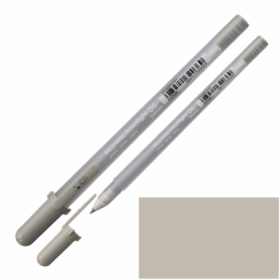 Гелевая ручка светлая серая Сакура XPGB06441