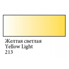 Жовта світла перламутрова гуашева фарба, 100мл, Сонет