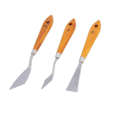 Три мастихіни у наборі Art Nation MPK-03