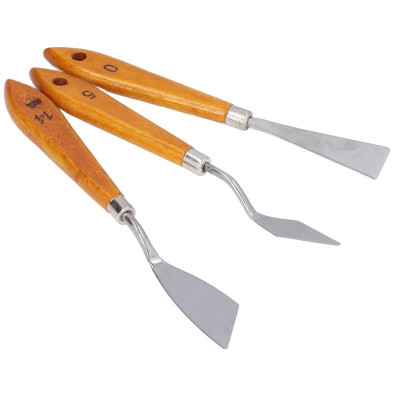 Три мастихіни у наборі Art Nation MPK-03