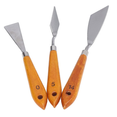 Три мастихіни у наборі Art Nation MPK-03