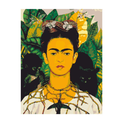 Фріда Кало, акрилова картина за номерами, набір Rosa Start