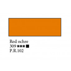 Охра червона олійна фарба, 46 мл., Ладога 309