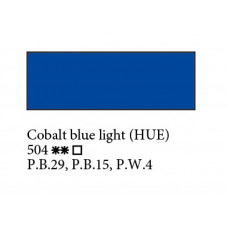 Кобальт синій світлий (А) олійна фарба, 46 мл., Ладога 504