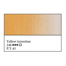 Желтий травертин масляная краска, 46мл, ЗХК Мастер Класс 246