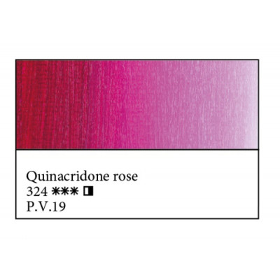 Рожевий хінакрідон олійна фарба, 46 мл., Майстер Клас 324
