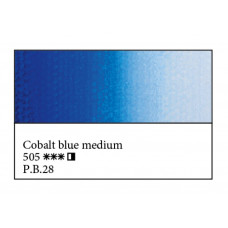 Кобальт синий средний масляная краска, 46мл, ЗХК Мастер Класс 505