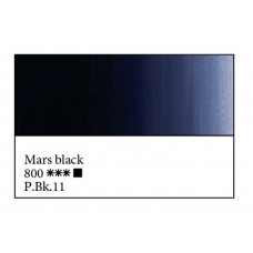 Марс черный масляная краска, 46мл, ЗХК Мастер Класс 800